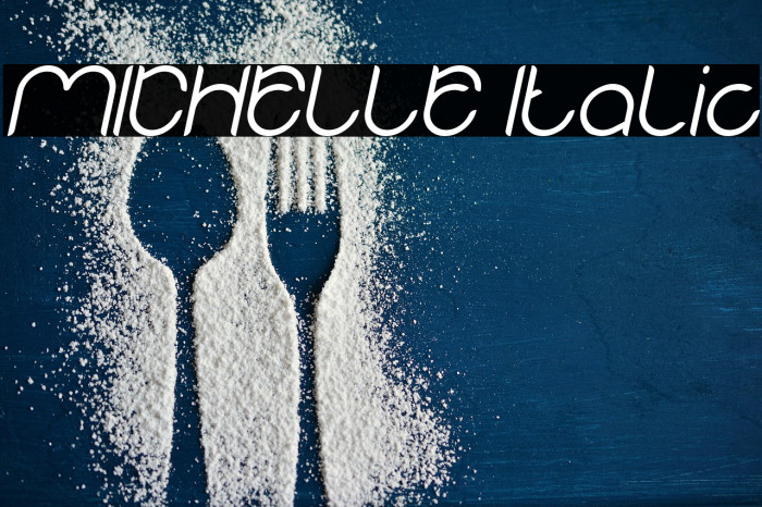 MICHELLE Italic Example 2