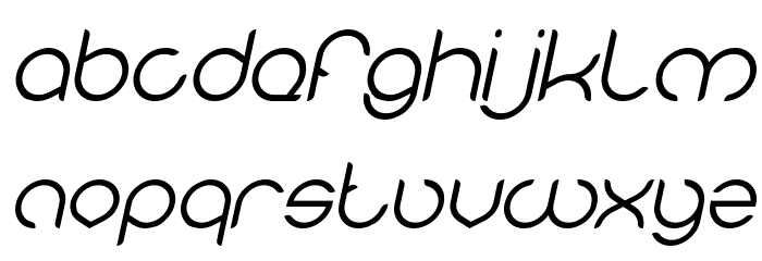 MICHELLE Italic Font LOWERCASE