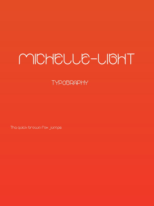 MICHELLE-Light Poster