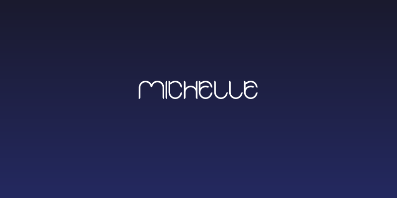 MICHELLE Social Header