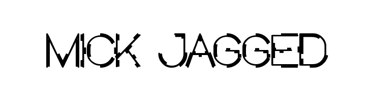 MICK JAGGED  免费字体下载