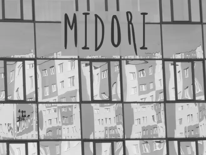 MIDORI Font examples