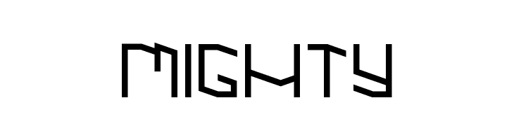 MIGHTY  免费字体下载