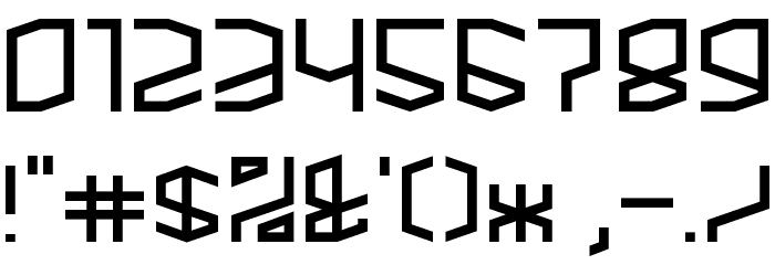 MIGHTY Font OTHER CHARS