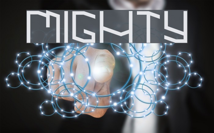 MIGHTY Font examples