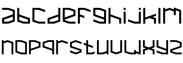 MIGHTY Font LOWERCASE