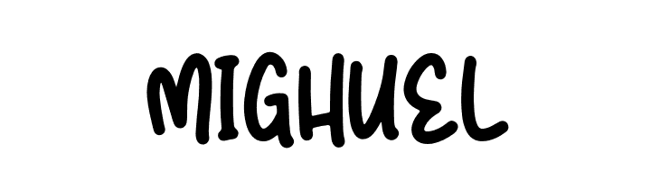 MIGHUEL  font caratteri gratis