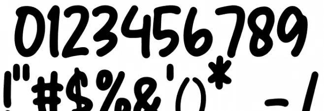 MIGHUEL Font OTHER CHARS