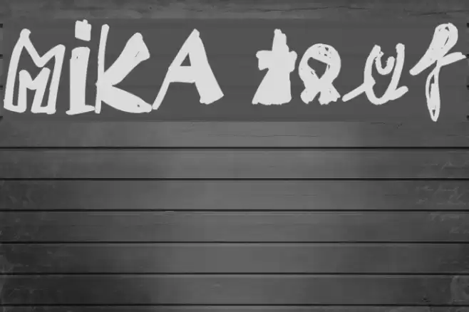 MIKA teuf Font examples