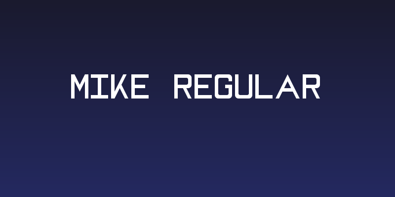 MIKE Regular Social Header