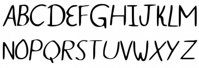 MIKEFont Font UPPERCASE