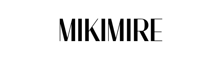 MIKIMIRE  नि: शुल्क फ़ॉन्ट्स डाउनलोड