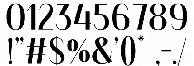 MIKIMIRE Font OTHER CHARS