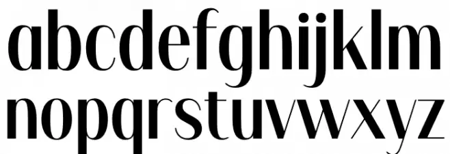 MIKIMIRE Font LOWERCASE