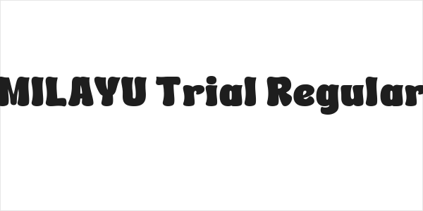 MILAYU Trial Regular Logo