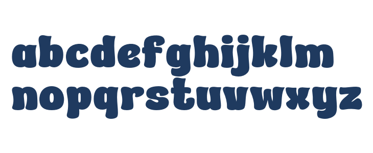MILAYUTrial-Regular Lowercase
