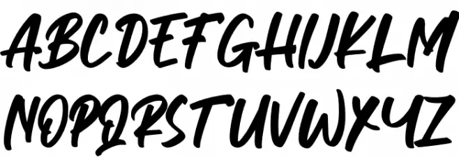 MILLESTONES - Personal Use Schriftart Groß