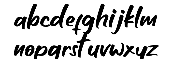 MILLESTONES - Personal Use Font LOWERCASE