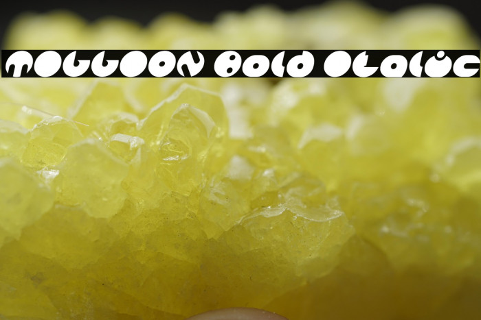 MILLION Bold Italic Example 2