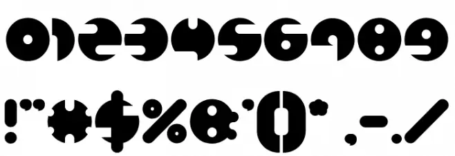 MILLION Bold Font OTHER CHARS