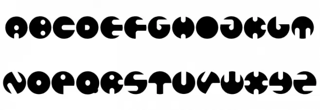 MILLION Bold Schriftart Groß