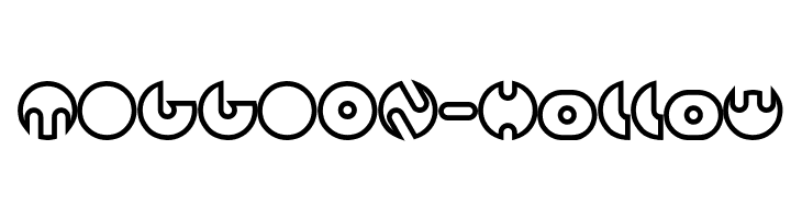 MILLION-Hollow  Free Fonts Download