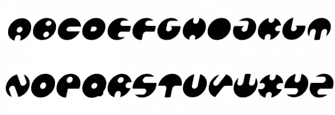 MILLION Italic Caratteri MAIUSCOLE