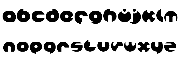 MILLION-light Font LOWERCASE