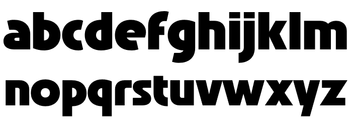 MILNER Font LOWERCASE