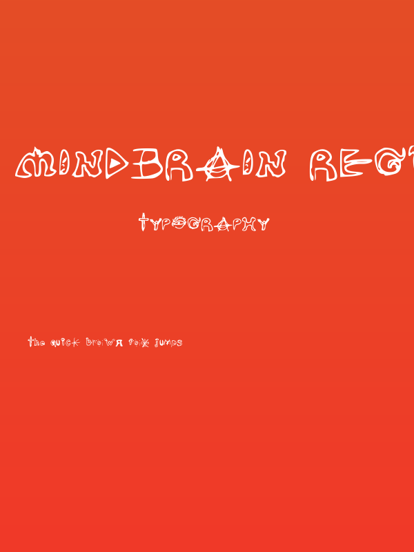 MINDBRAIN Regular Poster