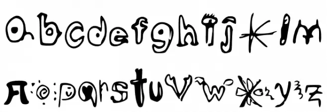 MINDBRAIN Regular Font LOWERCASE