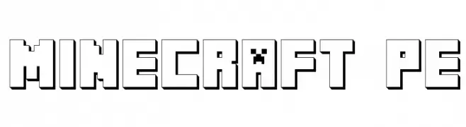 MINECRAFT PE  Frei Schriftart Herunterladen