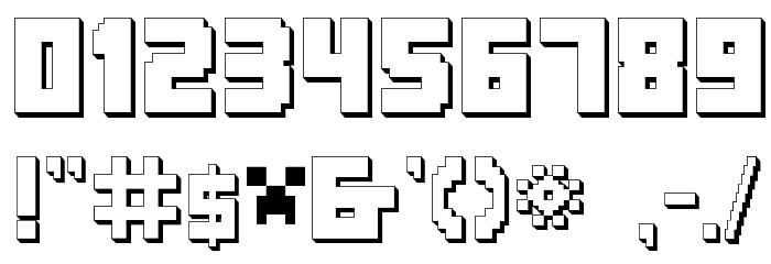 Minecraft Pe フォント Ffonts Net
