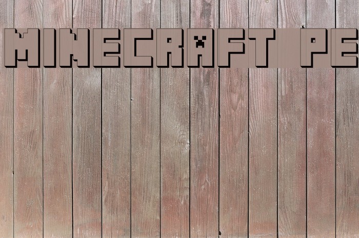 Minecraft PE Font Download