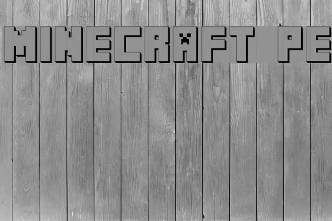 MINECRAFT PE フォント examples
