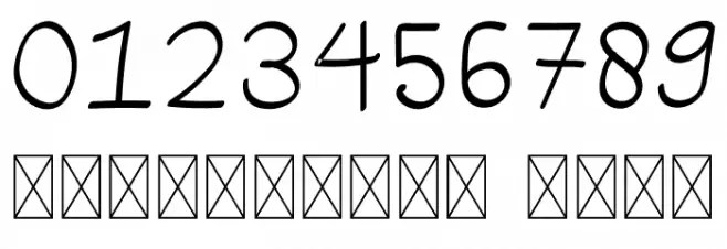 MINGGU Font OTHER CHARS