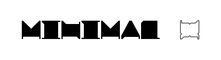 MINIMAL x Font