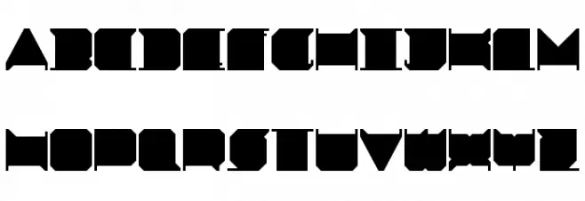 MINIMAL x フォント 大文字
