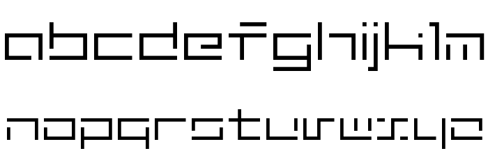 MINIMALHARD Font LOWERCASE