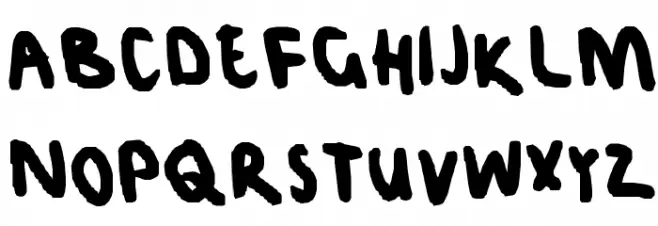 MINIMEWRlTlNG Polices MAJUSCULES