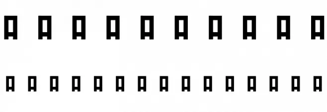 MINIRUS Font OTHER CHARS