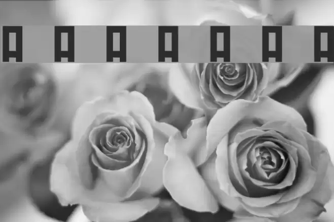 MINIRUS Font examples