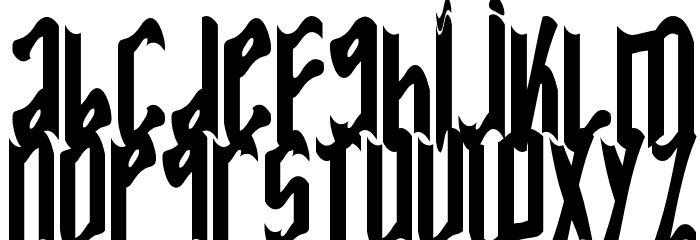 MINOTAURE Gothique Font LOWERCASE