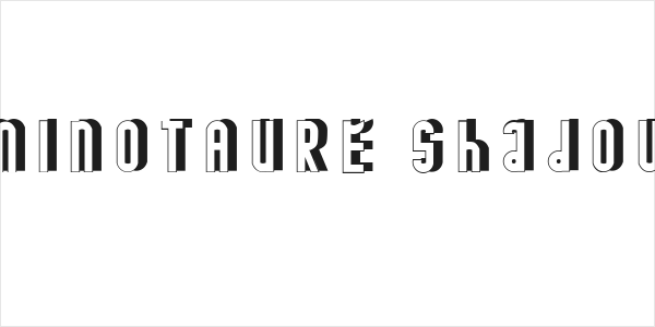 MINOTAURE shadow Logo