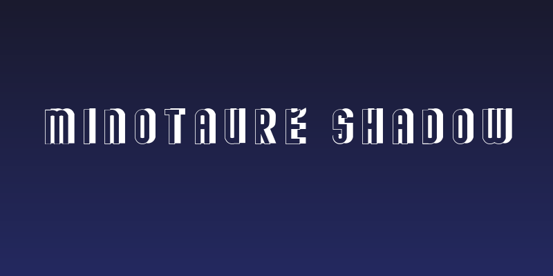 MINOTAURE shadow Social Header