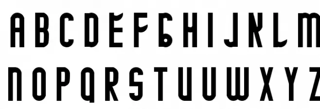 MINOTAURE Schriftart Groß