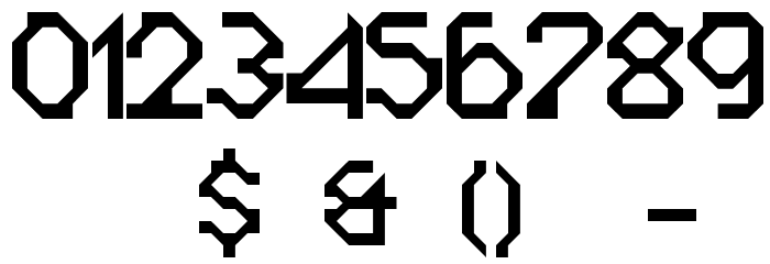 MIR Research Font OTHER CHARS