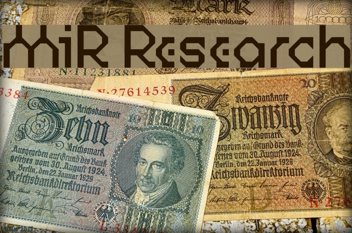 MIR Research Font examples
