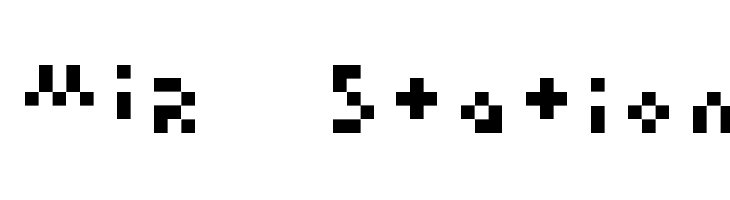 MIR  Station  font caratteri gratis