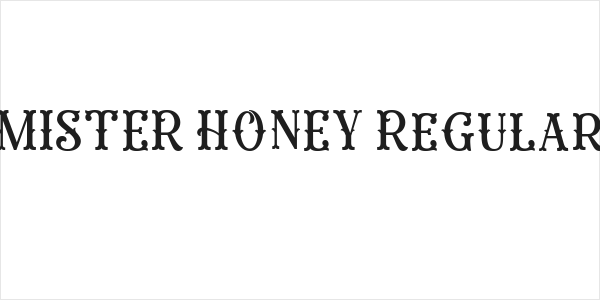 MISTER HONEY Regular Logo